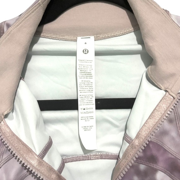 Lululemon Define Jacket 6 Nulu Meadow Haze Purple Pink Aligned Pink Multi NWT - Picture 8 of 9